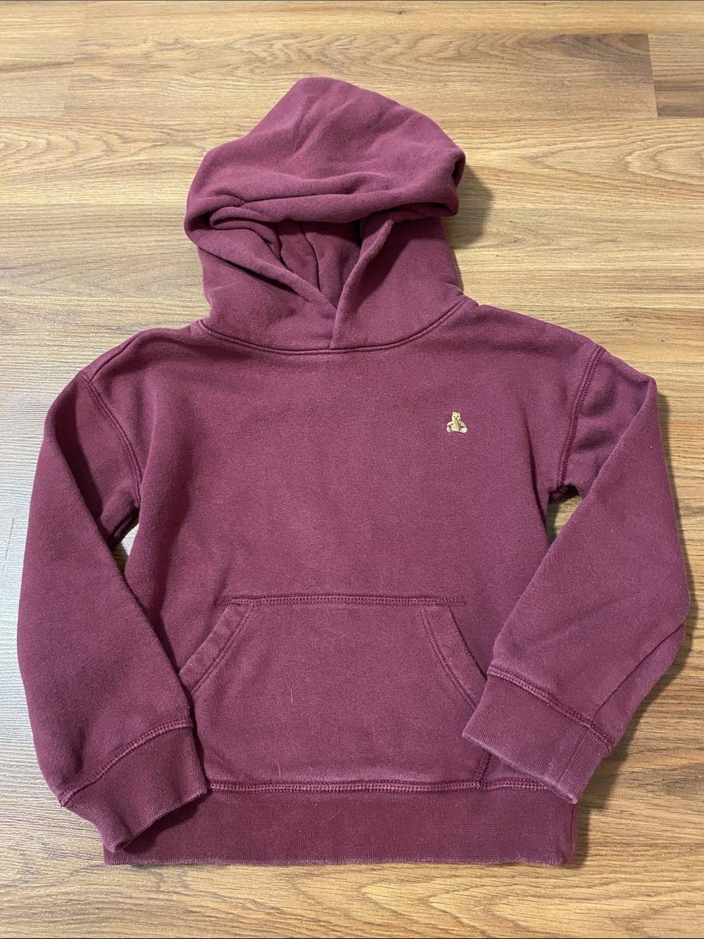 ✨8/$10. Gap. Maroon Hooded Sweatshirt. Size 5